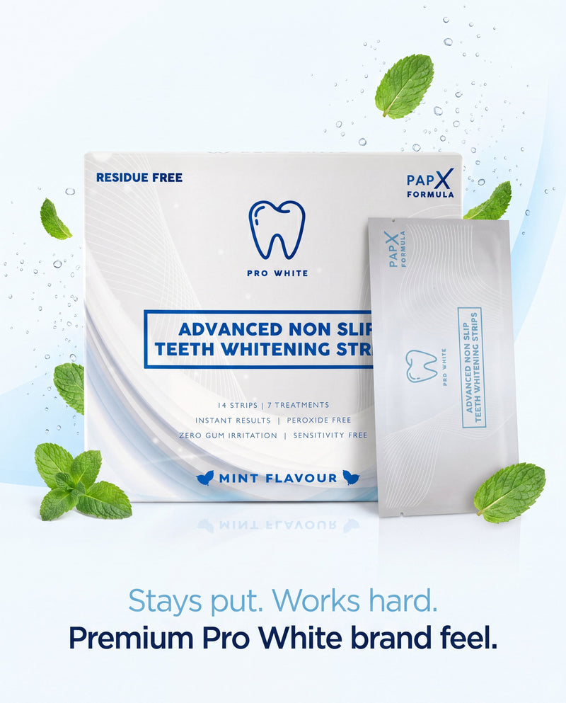 PAP-X™ Advanced Non-Slip Teeth Whitening Strips