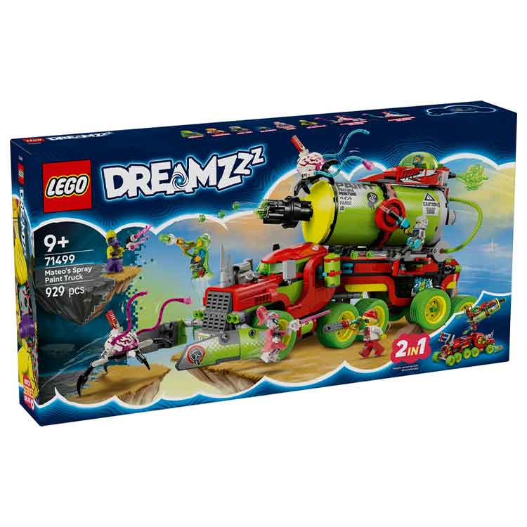 LEGO 71499 Mateo's Spray Paint Truck