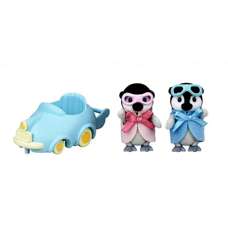 Sylvanian Families - Penguin Babies Ride 'n' Play