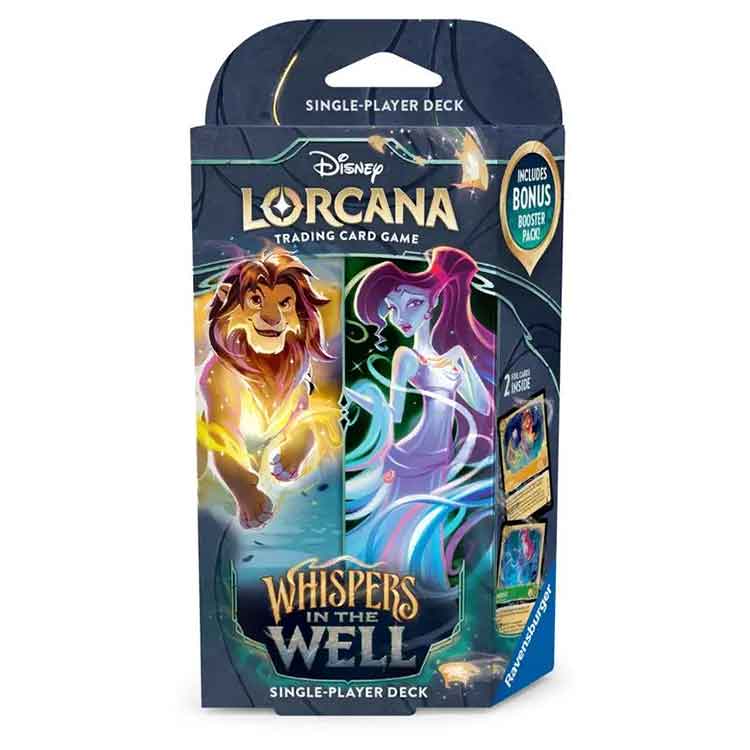 Disney Lorcana - Whispers in the Well - Starter Deck - Simba & Megara