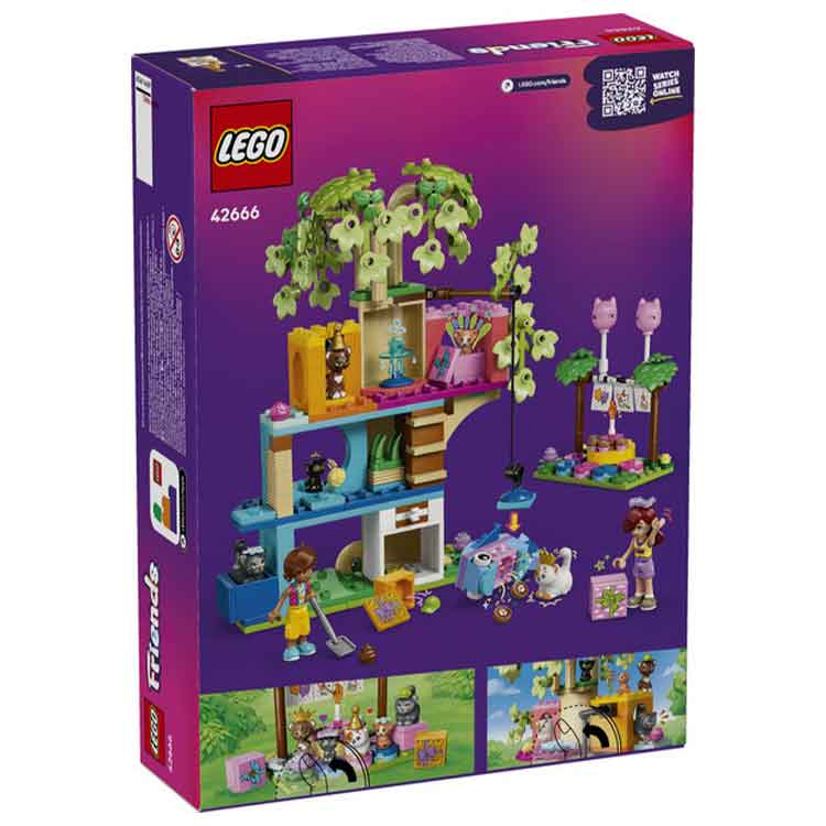 LEGO 42666 Cat Birthday Party & Tree House