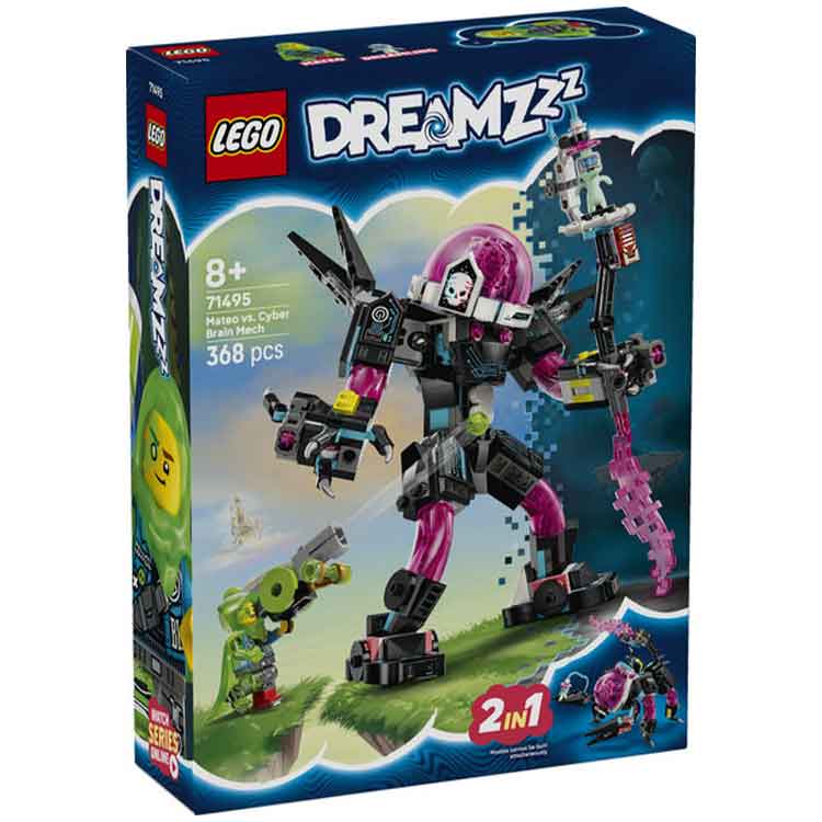 LEGO 71495 Mateo vs. Cyber Brain Mech