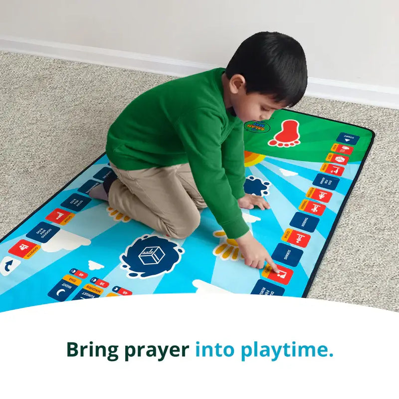 Smart Interactive Kids Prayer Mat | Now with Salah Translation | Ramadan & Eid Gift