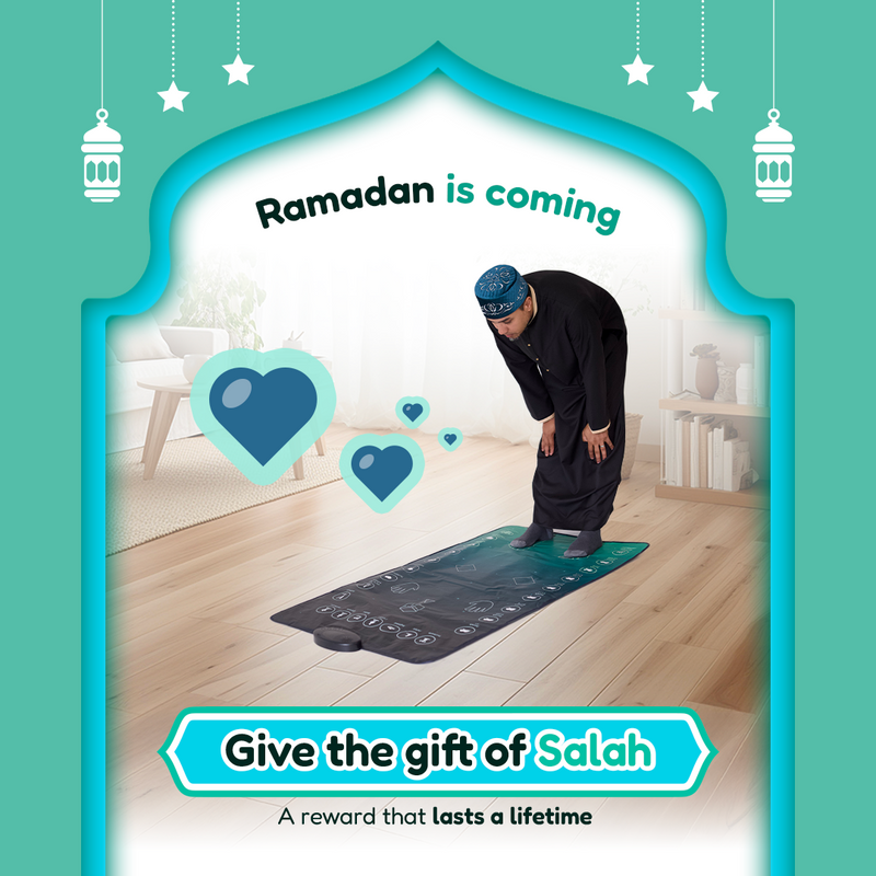Smart Interactive Adult/Revert Prayer Mat | Original Version | 8years+ | Ramadan & Eid Gift