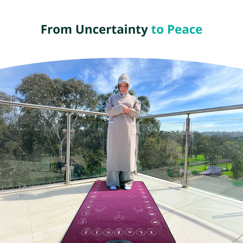 Smart Interactive Adult/Revert Prayer Mat | Rahma Version | 8years+ | Ramadan & Eid Gift