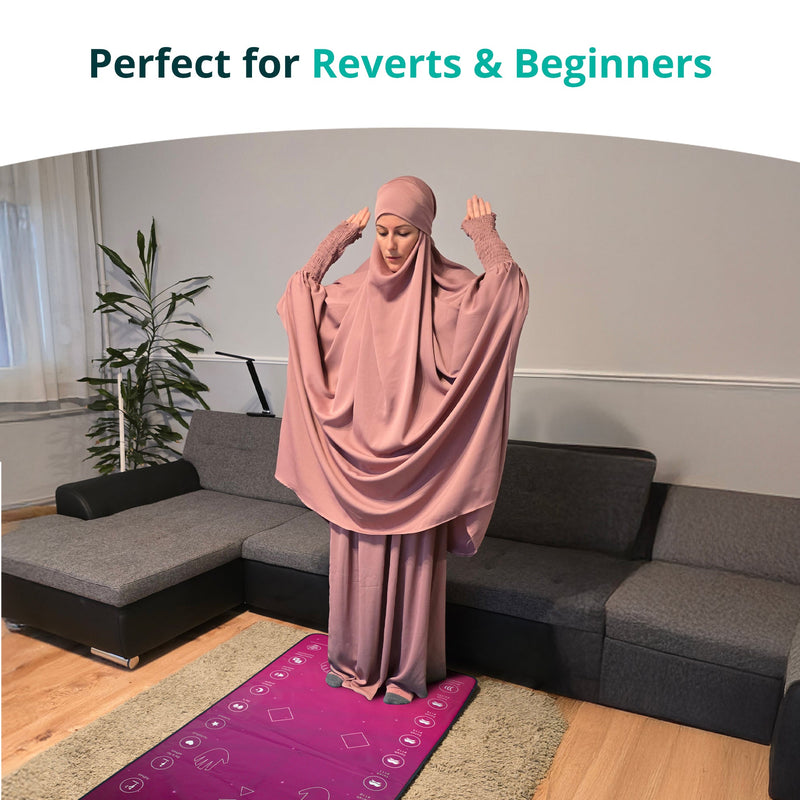 Smart Interactive Adult/Revert Prayer Mat | Rahma Version | 8years+ | Ramadan & Eid Gift
