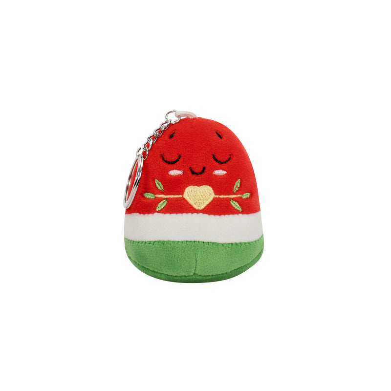 Watermelon Keyring - 8cm Soft Adorable Fruit Plush Muslim Doll | Ramadan & Eid Gift