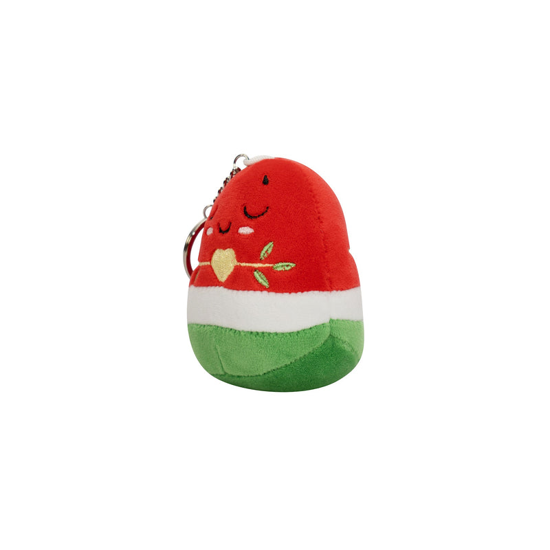 Watermelon Keyring - 8cm Soft Adorable Fruit Plush Muslim Doll | Ramadan & Eid Gift