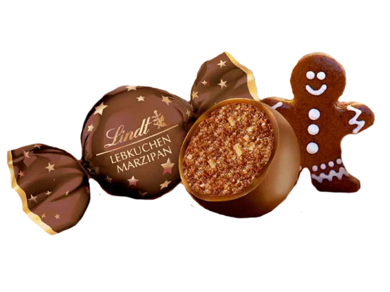 Lindt Luxury Large Gingerbread Marzipan Chocolates