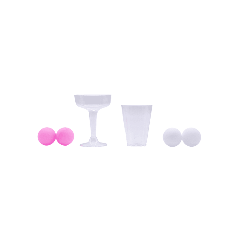 28pc Party Pong Drinking Game Set with Cups & Ping Pong Balls
