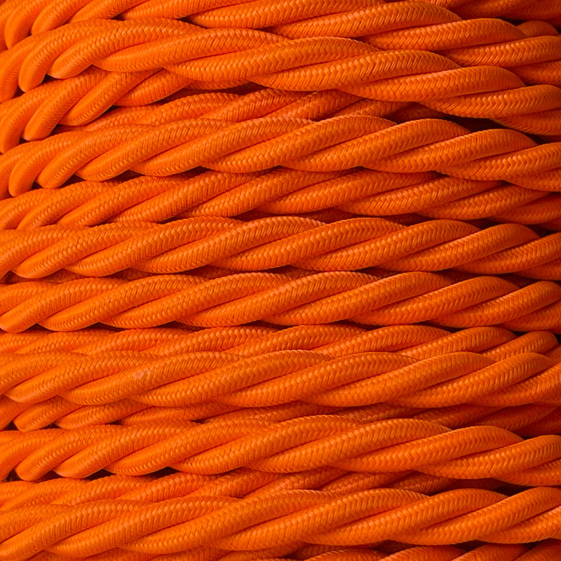 Pumpkin - Lola's Leads EU Fabric Extension Cable