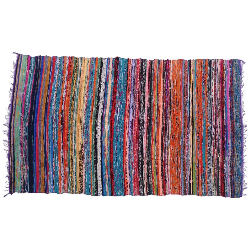 Purple Recycled Fabric Rug