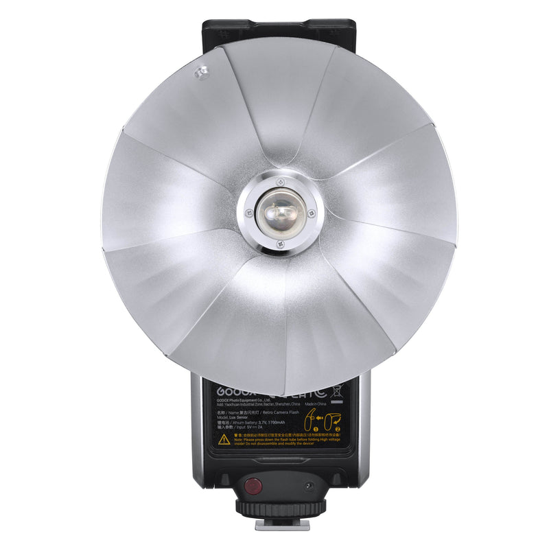 Lux Senior Retro-Styled On-Camera Manual Flash Speedlite