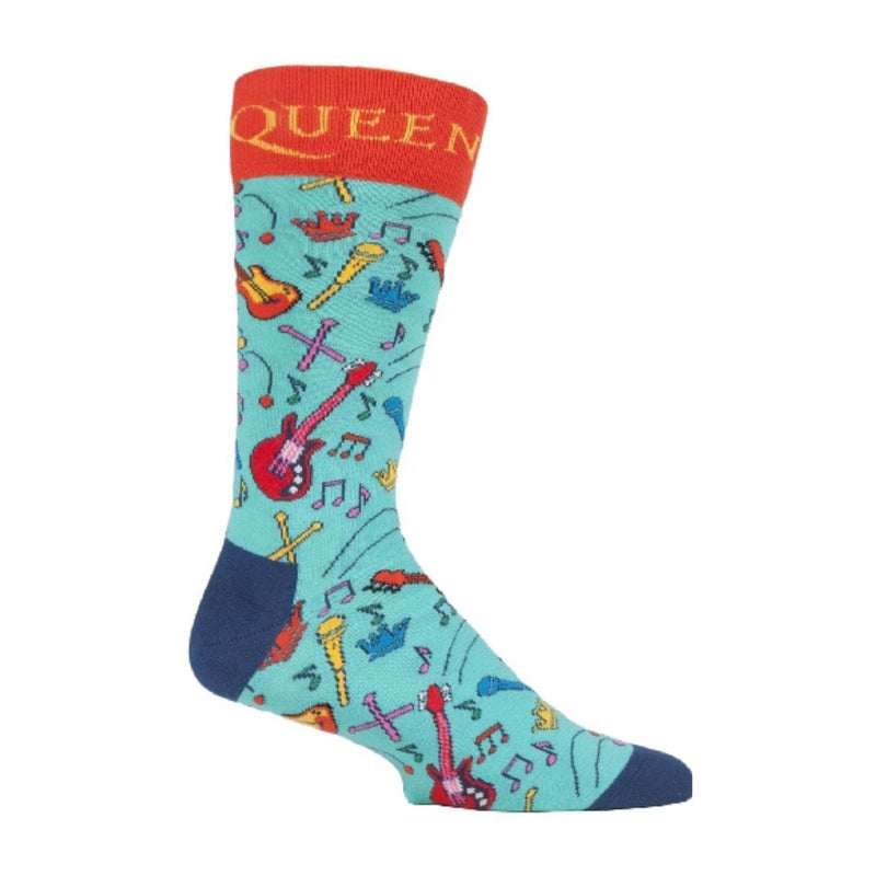 1 Pack Mens Official Licensed Queen Novelty Socks