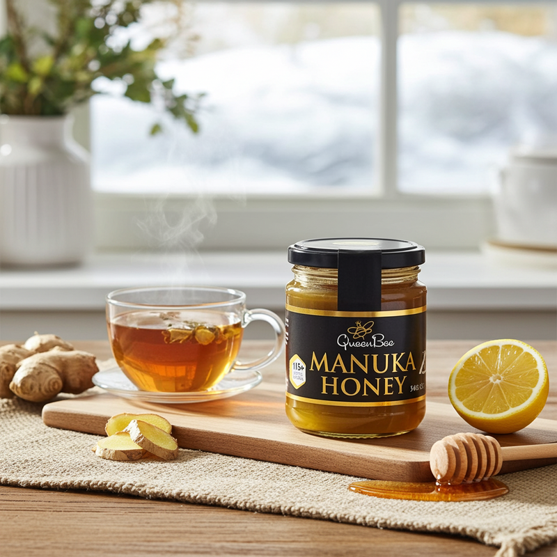 Queen Bee Manuka Honey MG115 - 340g
