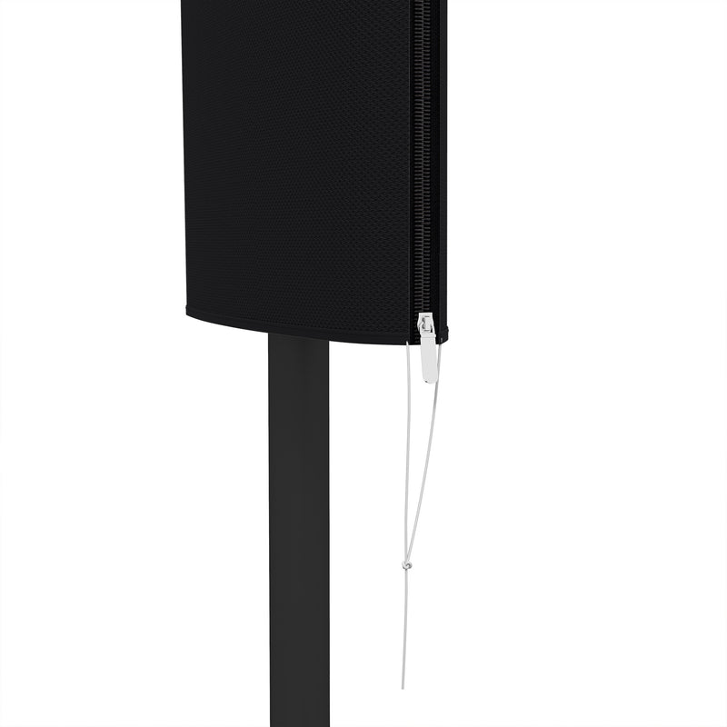 Outsunny Garden Parasol Cover for 2-4m Outdoor Umbrella Protector w/ Rod, Zipper