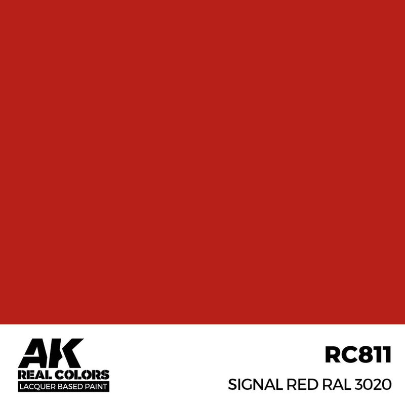 AK Interactive Real Colors - Signal Red RAL 3020 17ml. (RC811)