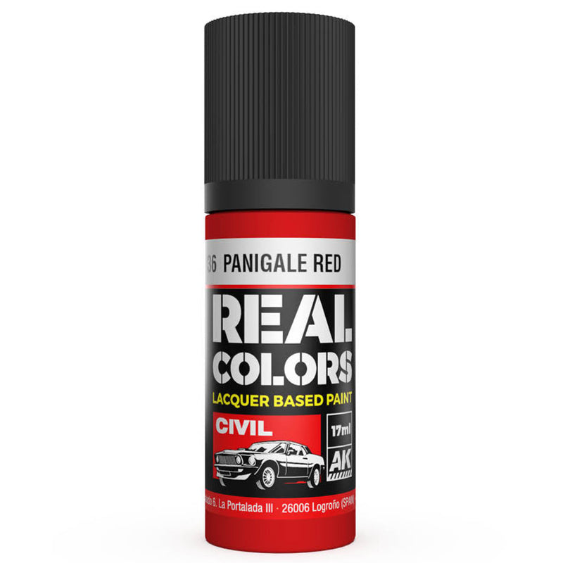 AK Interactive Real Colors - Panigale Red 17ml.