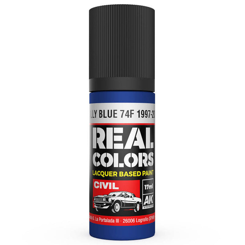 AK Interactive Real Colors - Rally Blue 74F 1997-2002 17ml.