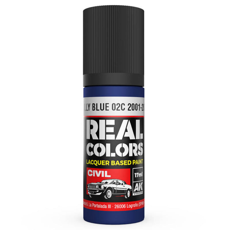 AK Interactive Real Colors - Rally Blue 02C 2001-2006 17ml.