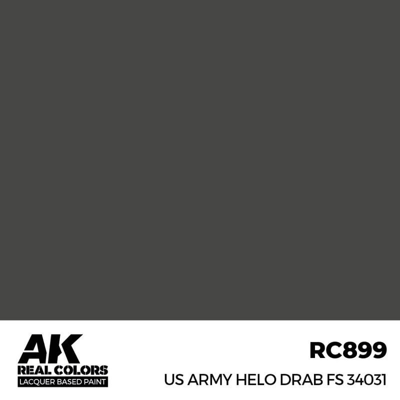 AK Interactive Real Colors - US Army Helo Drab FS 34031