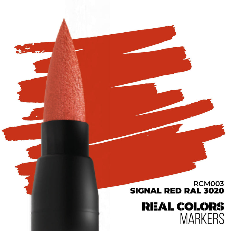 AK Interactive Real Colors Marker - Signal Red RAL 3020 (RCM003)