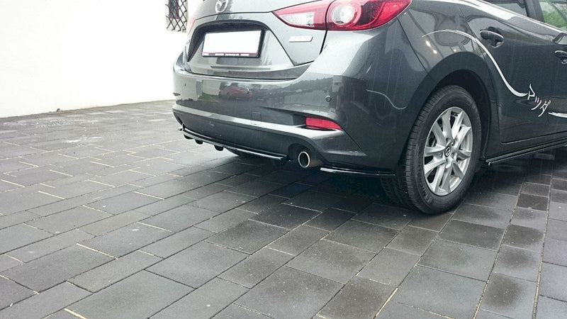 Maxton Design - REAR SIDE SPLITTERS MAZDA 3 MK3 FACELIFT (2017-UP)