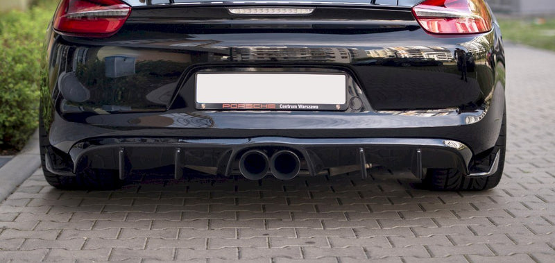 Maxton Design - REAR DIFFUSER PORSCHE CAYMAN MK2 981C (2013-)