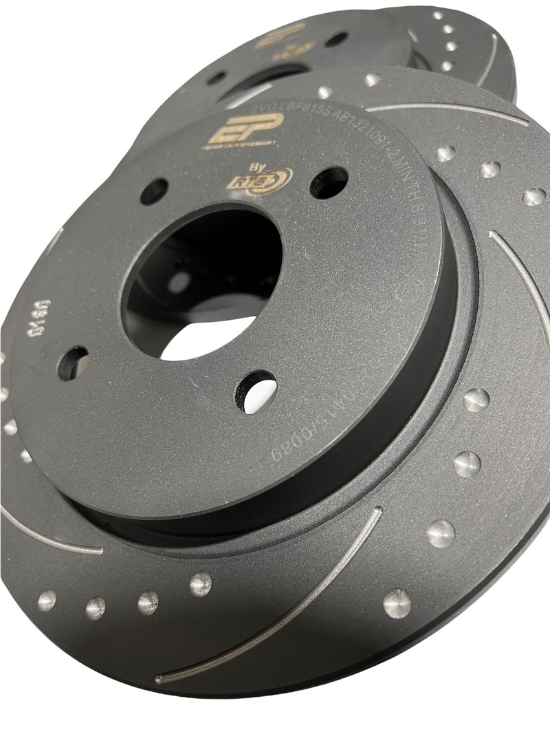 ** CLEARANCE ** Enhanced Performance (By RTS) Front Brake Disc Upgrade - MK7 & MK8 Fiesta ST  ** NONE RETURN **
