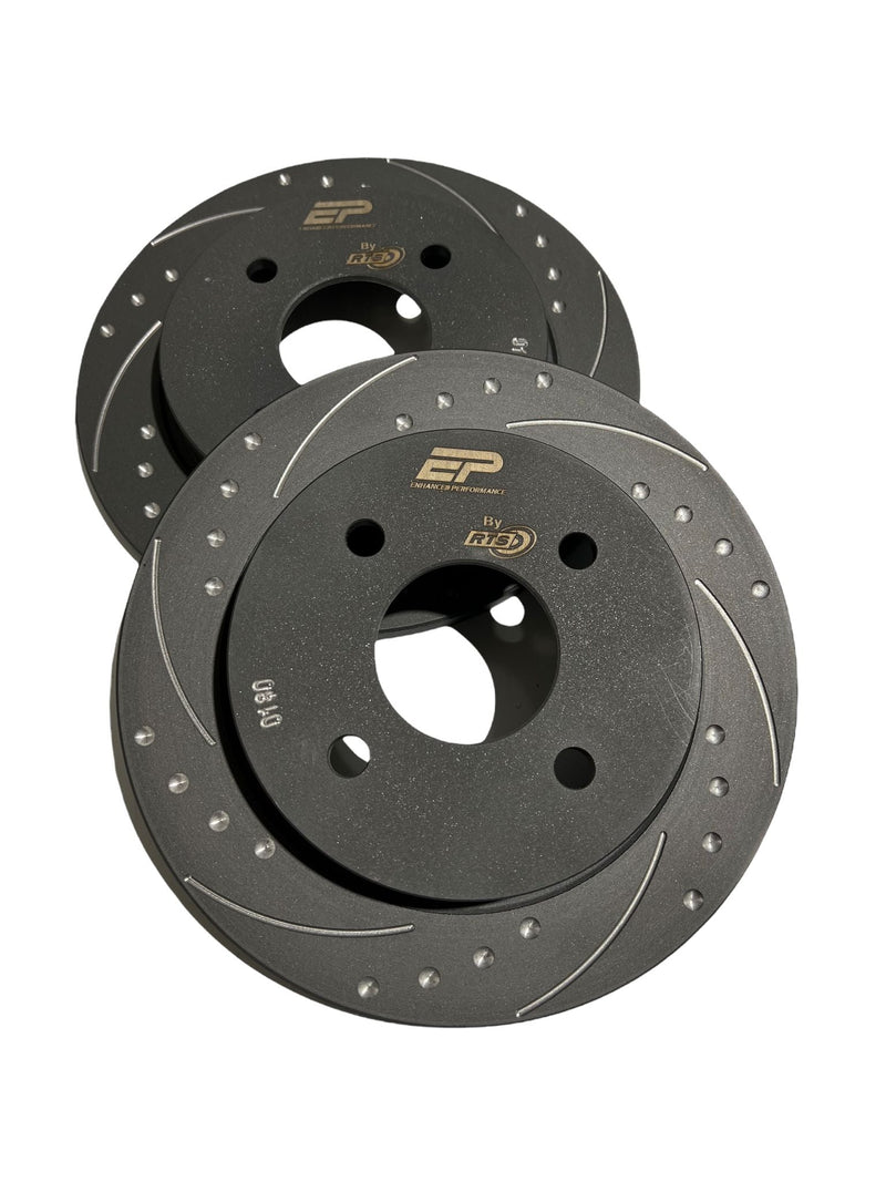 ** CLEARANCE ** Enhanced Performance (By RTS) Front Brake Disc Upgrade - MK7 & MK8 Fiesta ST  ** NONE RETURN **