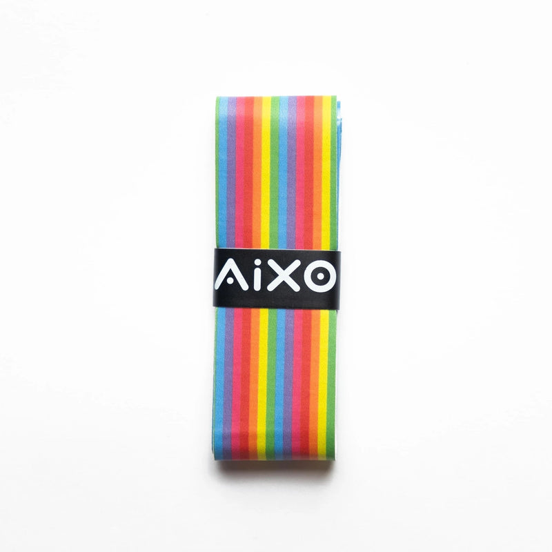 Aixo Rainbow Stripe Tacky Overgrip