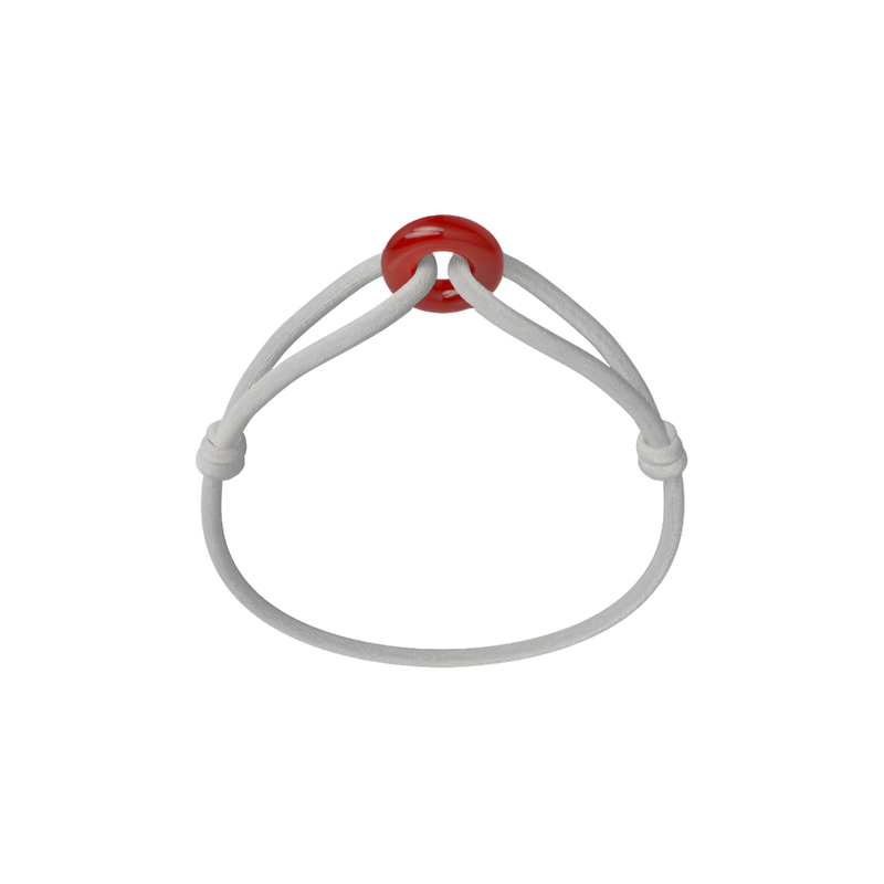 Red Soho Cord Bracelet