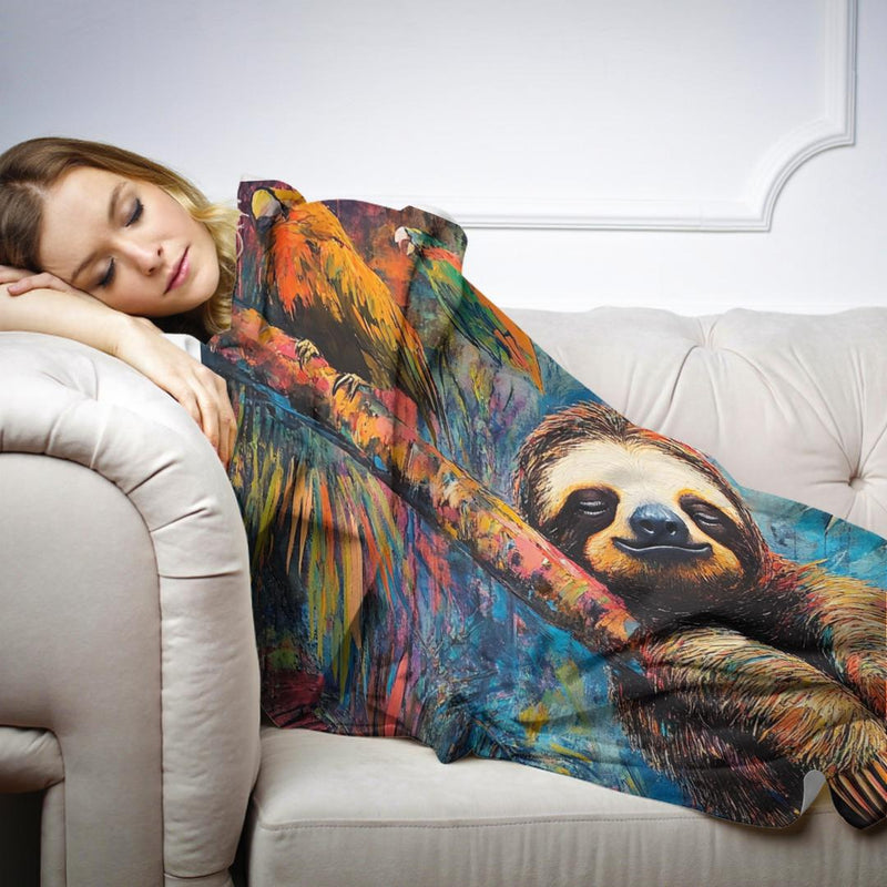 Sloth Serenity Blanket