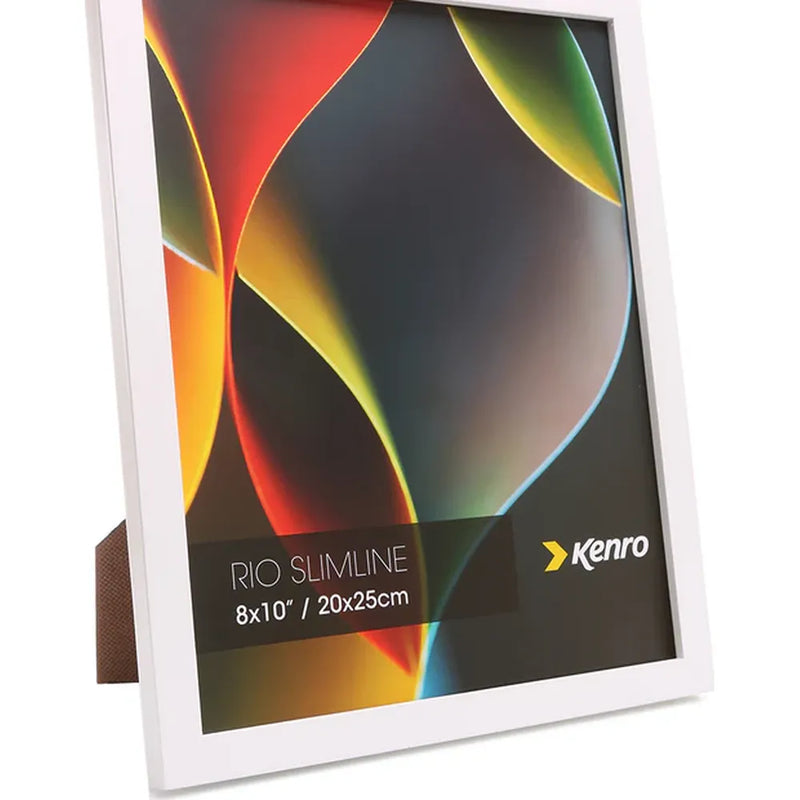 Kenro Rio Slimline 7x5 Photo Frame - White