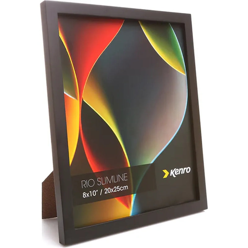 Kenro Rio Slimline 12x8 Photo Frame - Black