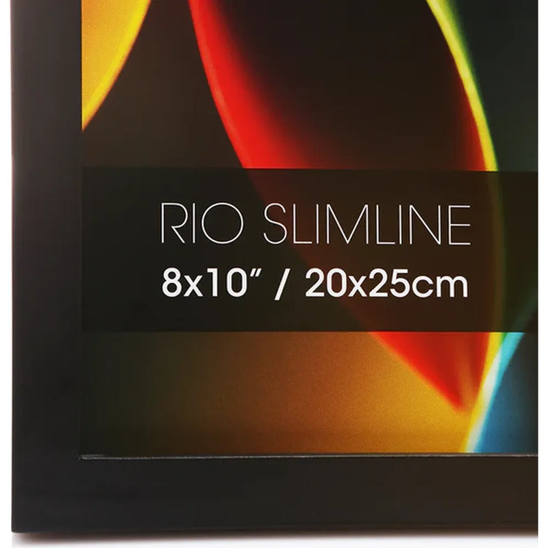 Kenro Rio Slimline 12x8 Photo Frame - Black