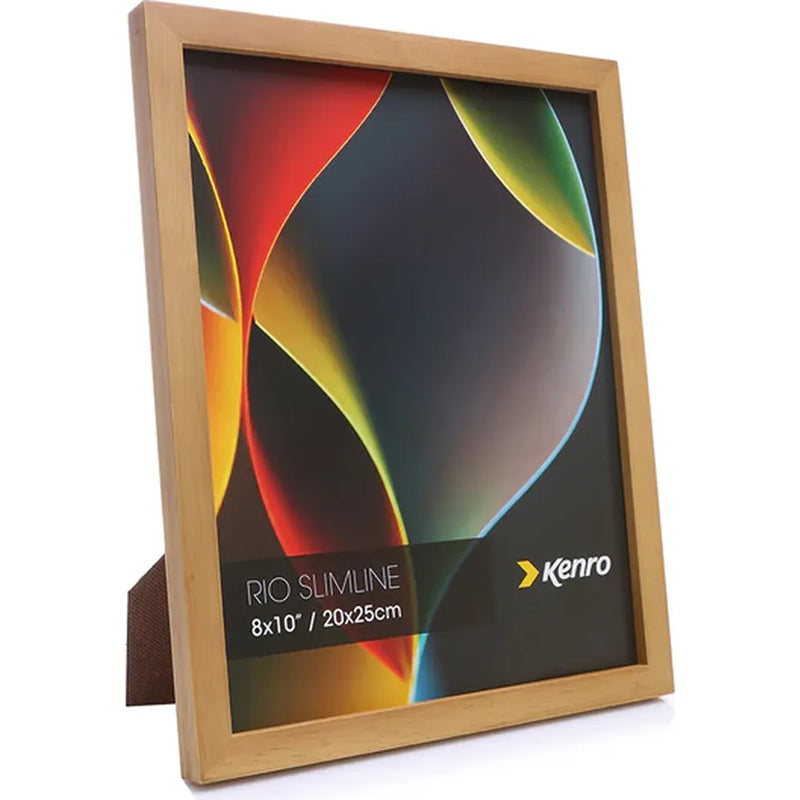 Kenro Rio Slimline 12x8 Photo Frame - Natural