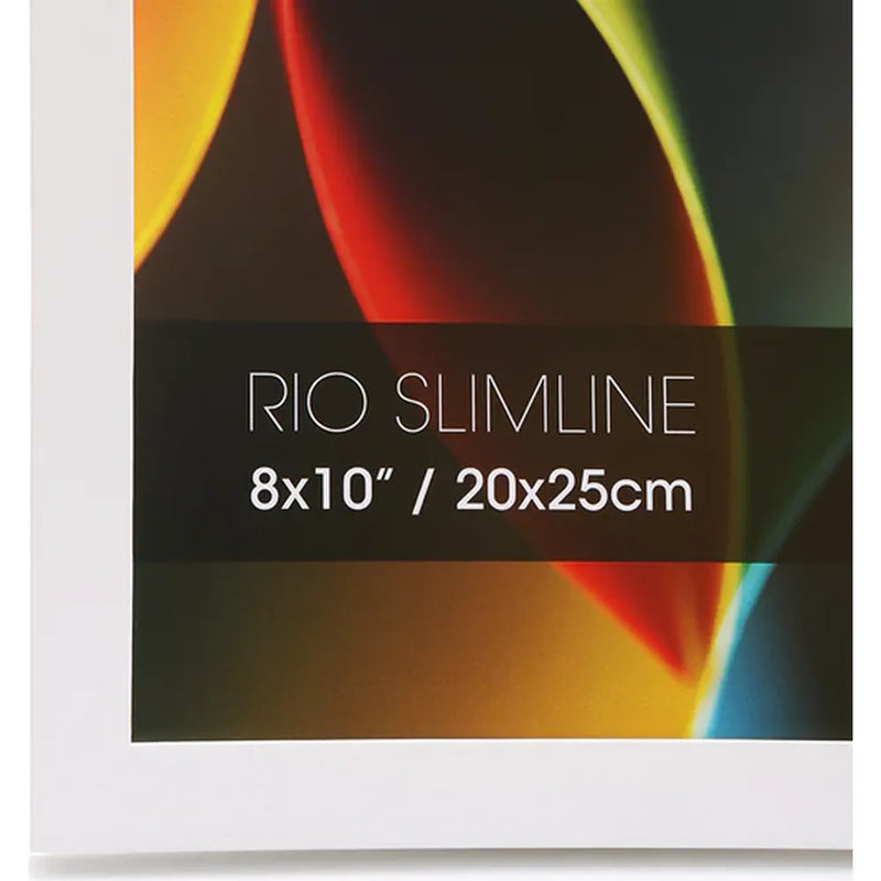 Kenro Rio Slimline 12x8 Photo Frame - White