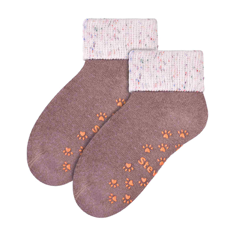 2 Pack Baby Toddler Anti Slip Socks (2 Sizes)
