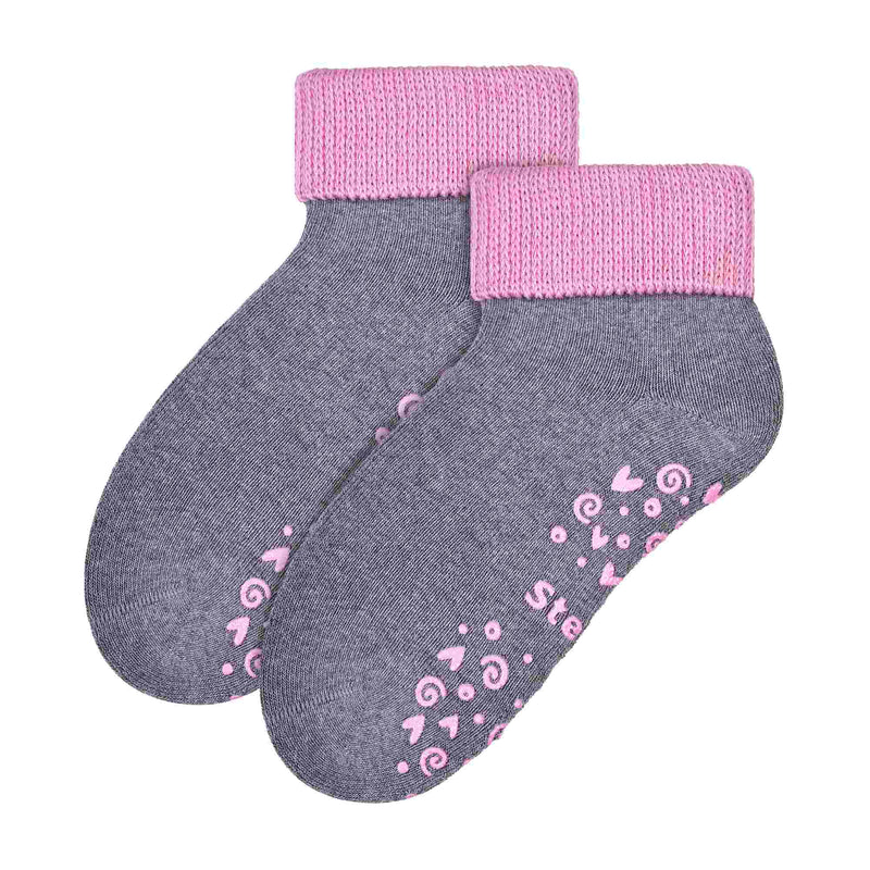 2 Pack Baby Toddler Anti Slip Socks (2 Sizes)