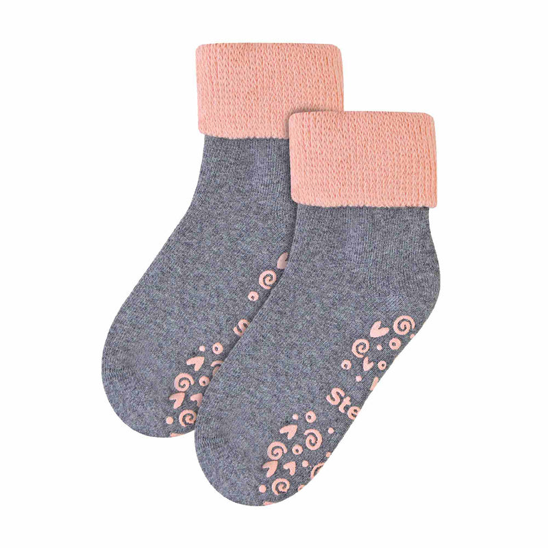 2 Pack Baby Toddler Anti Slip Socks (2 Sizes)