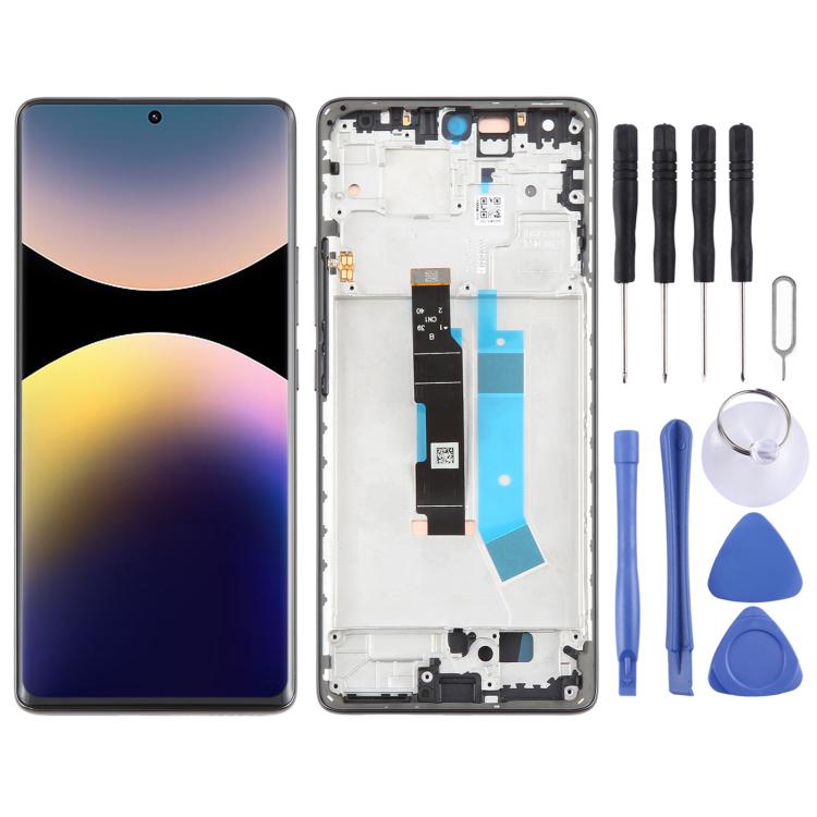 For Xiaomi Redmi Note 14 Pro 4G AMOLED Original LCD Screen Digitizer Full Assembly with Frame, For Xiaomi Redmi Note 14 Pro 4G (Original), For Xiaomi Redmi Note 14 Pro 4G(Original)