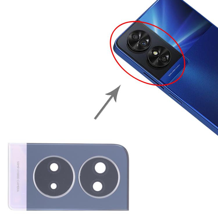 Original OEM Back Camera Lens for TCL 50 SE – Replacement Camera Glass Cover