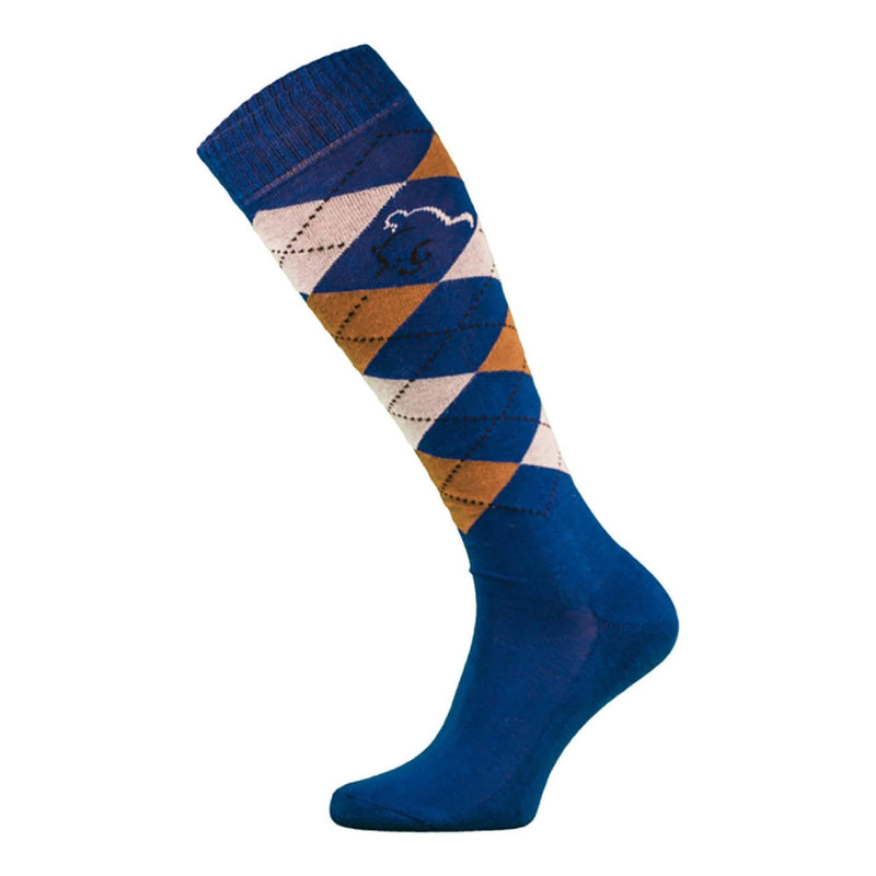 1 Pack Ladies Argyle Knee High Horse Riding Equestrian Socks