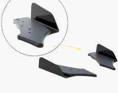 Maxton Design - Street Pro Rear Side Splitters + Flaps BMW M440i G22 / G23