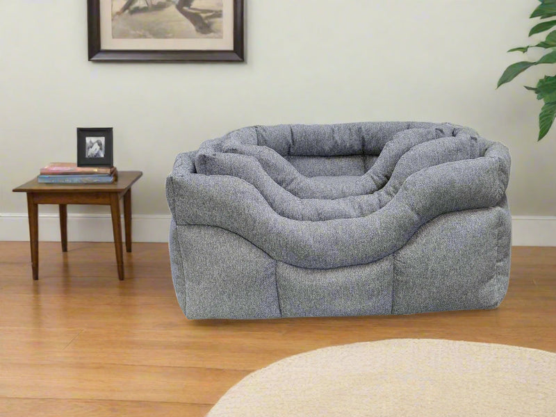 Premium Rectangular High Sided Orkney Tweed Beds