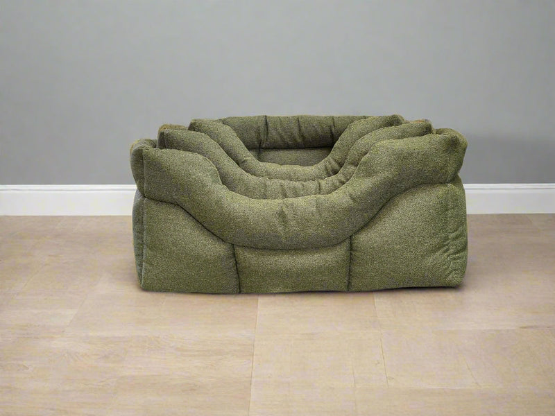 Premium Rectangular High Sided Orkney Tweed Beds