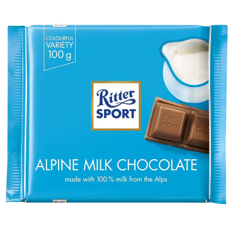 Ritter Sport Alpine milk chocolate bar