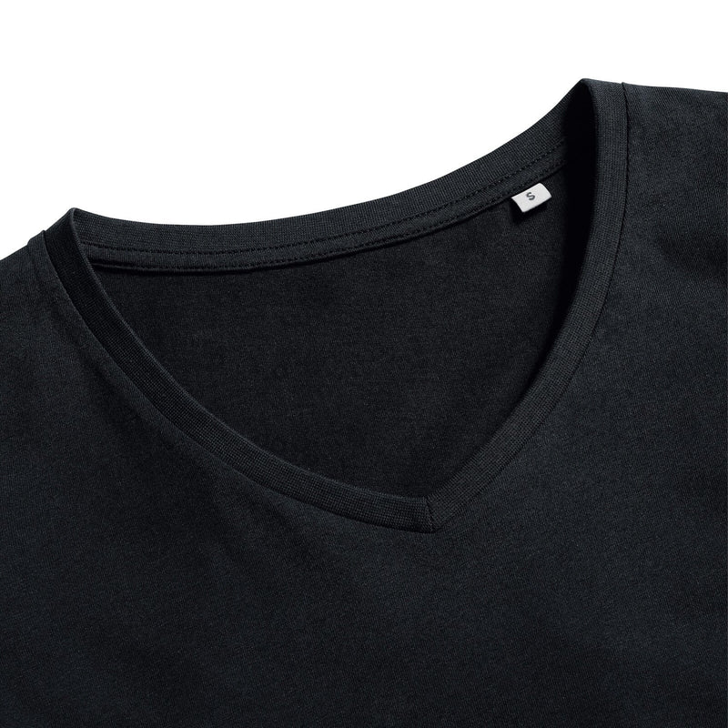 Russell Ladies Pure Organic V-neck Tee