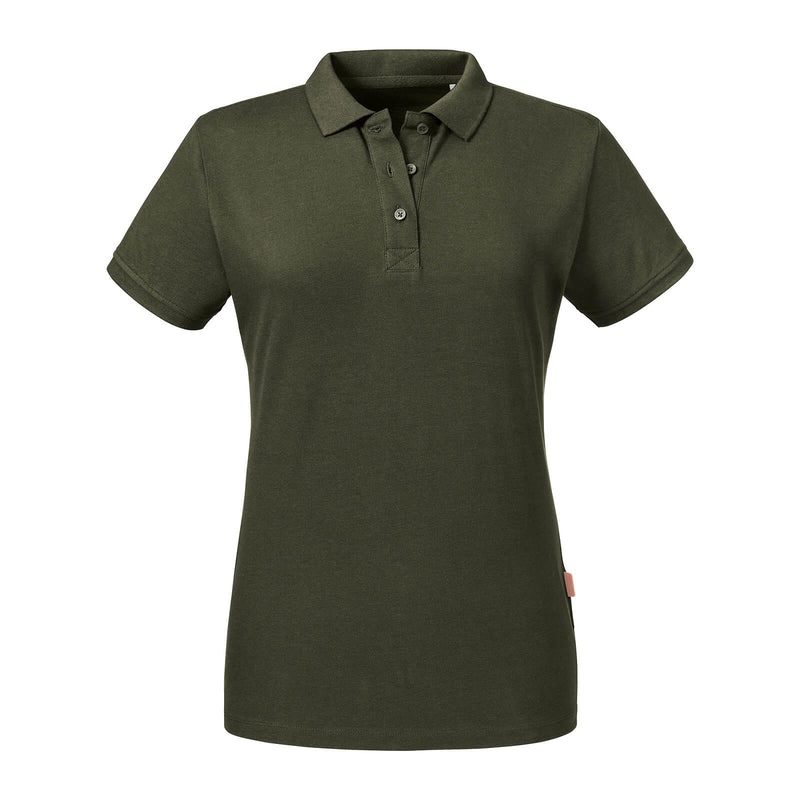 Russell Ladies Pure Organic Polo